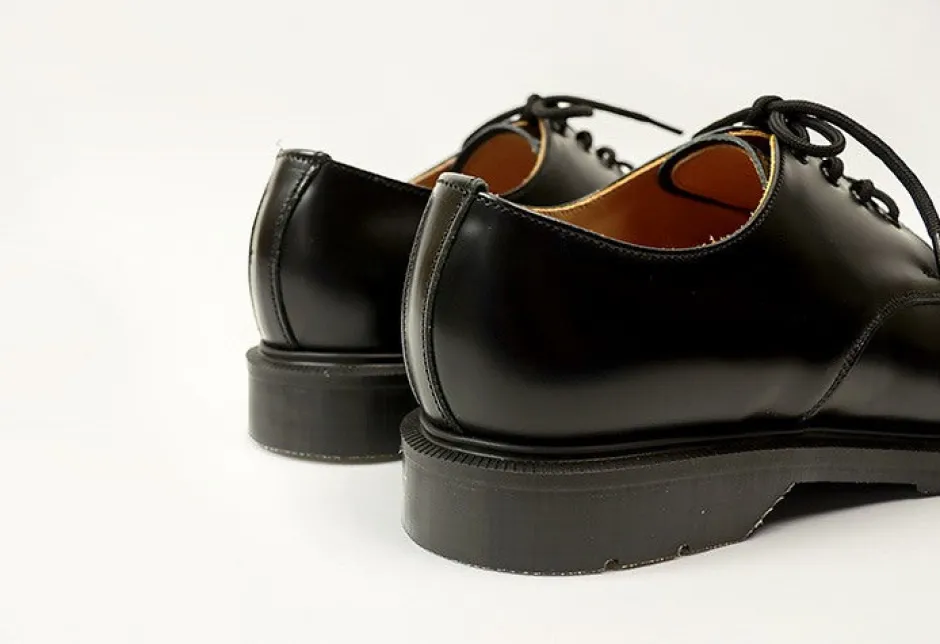 Leather Shoes & Boots^SOLOVAIR / Plain toe 4 eyelet shoes black