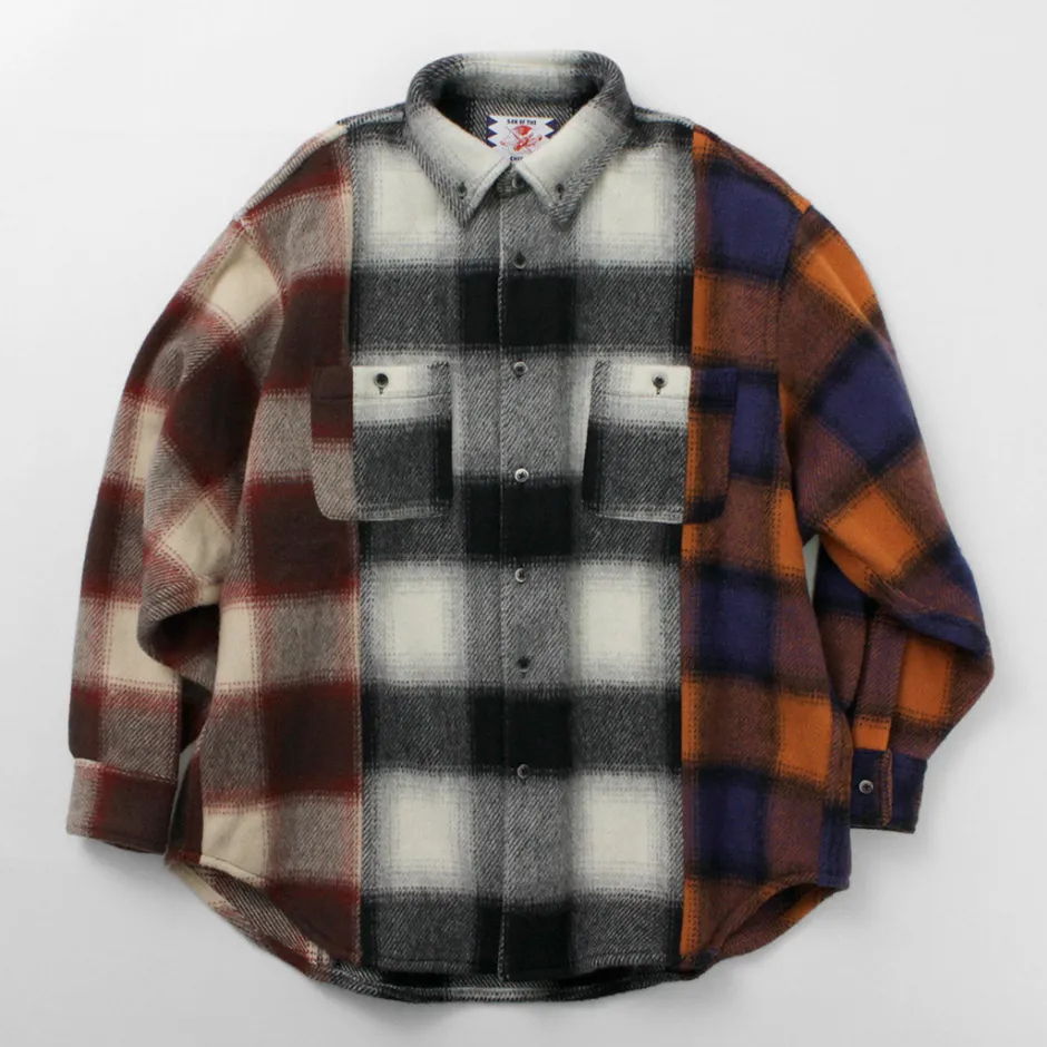Shirts^SON OF THE CHEESE / Crazy Check Shirt multi