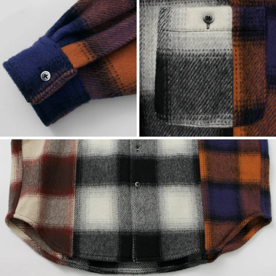 Shirts^SON OF THE CHEESE / Crazy Check Shirt multi