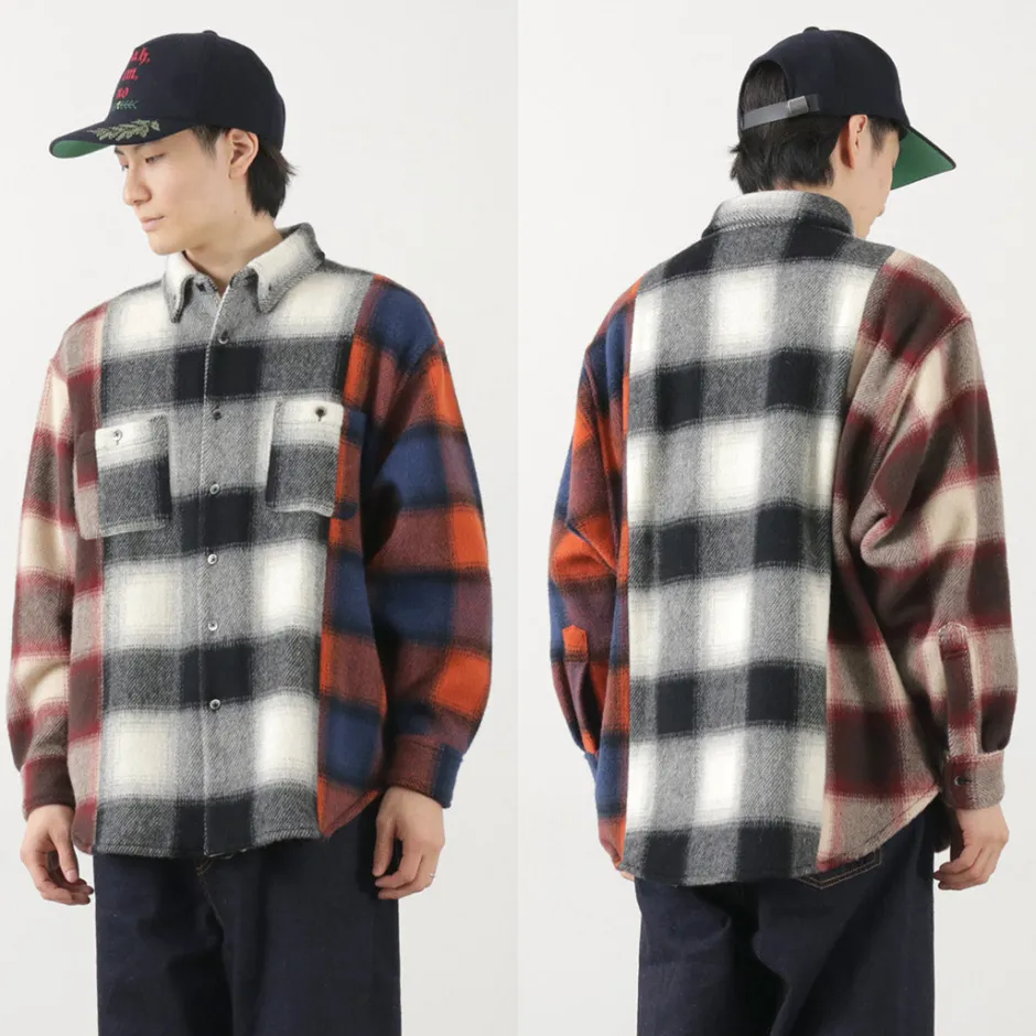 Shirts^SON OF THE CHEESE / Crazy Check Shirt multi
