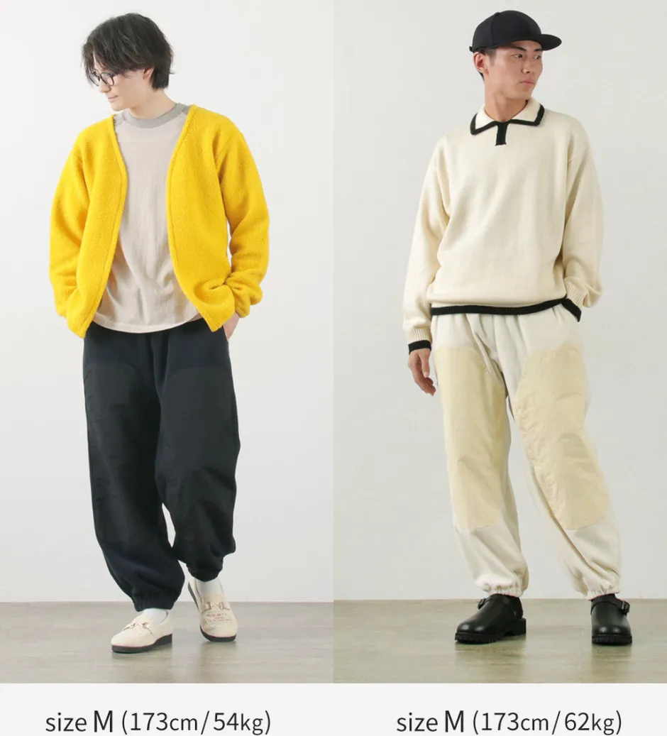 Trousers^SON OF THE CHEESE / Double Knee Fleece Pants