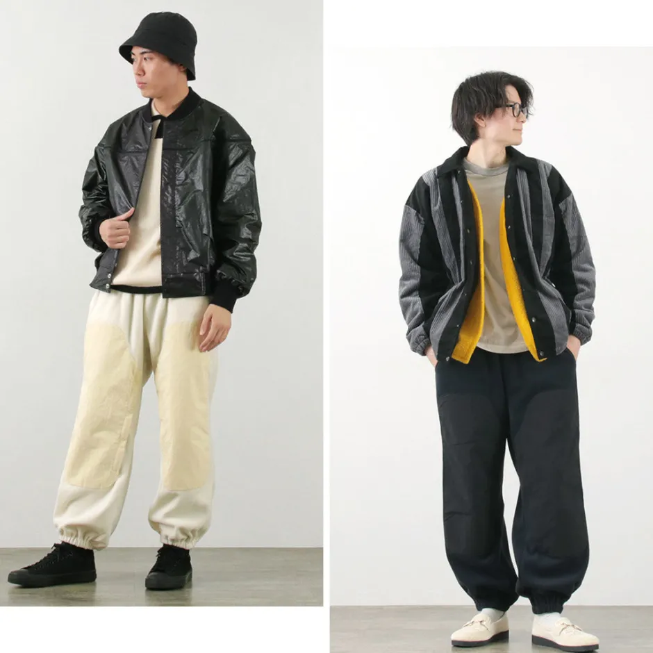 Trousers^SON OF THE CHEESE / Double Knee Fleece Pants