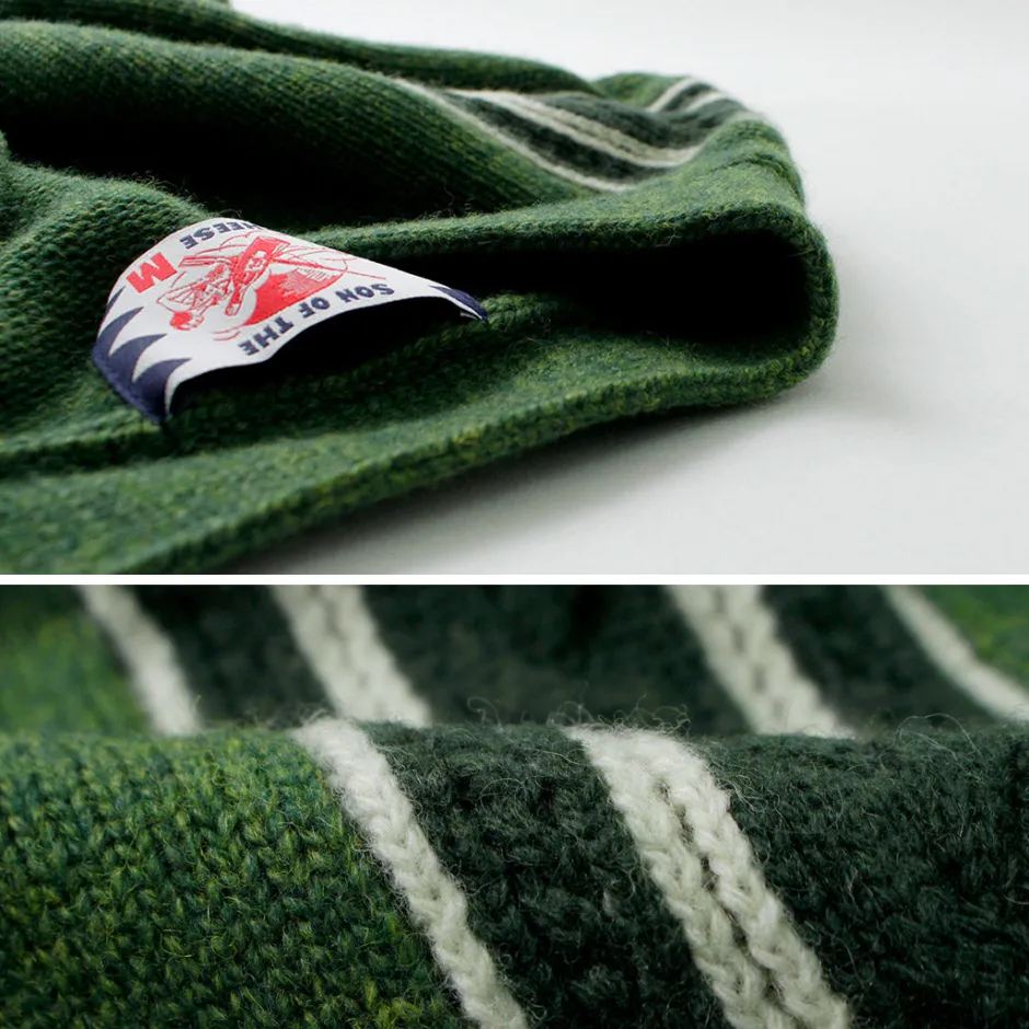 Knits^SON OF THE CHEESE / Fringe Knit Cardigan