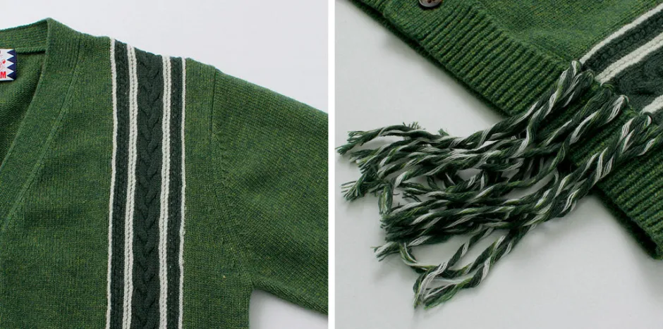 Knits^SON OF THE CHEESE / Fringe Knit Cardigan