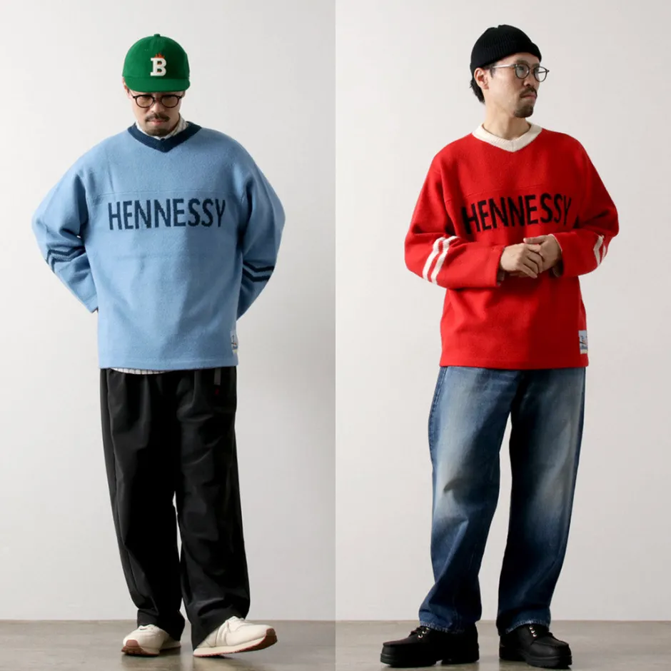 Knits^SON OF THE CHEESE / Hennessy Football Sweater