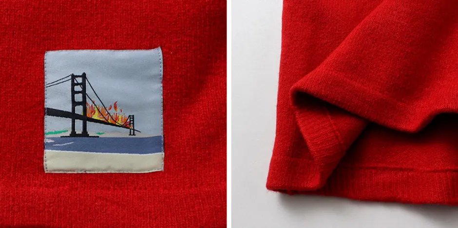 Knits^SON OF THE CHEESE / Hennessy Football Sweater