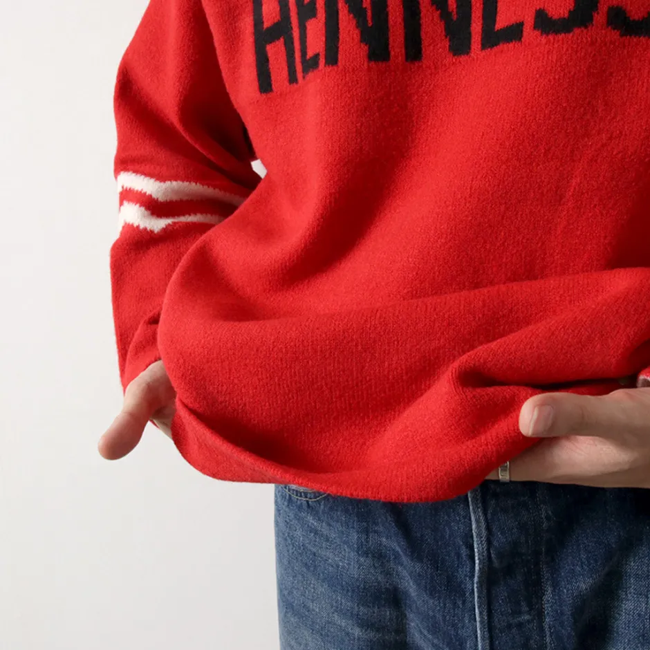 Knits^SON OF THE CHEESE / Hennessy Football Sweater