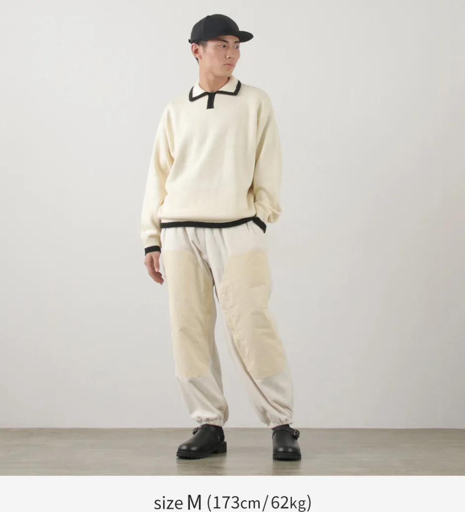 Knits^SON OF THE CHEESE / Line Polo Knit