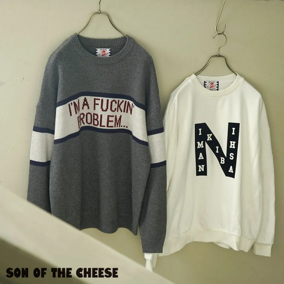 Sweatshirts^SON OF THE CHEESE / NAMIKIBASHI Crew Neck Sweatshirt