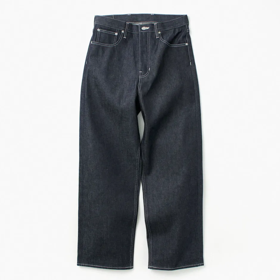 Jeans^SON OF THE CHEESE / Wide 5 Pocket Pants denim