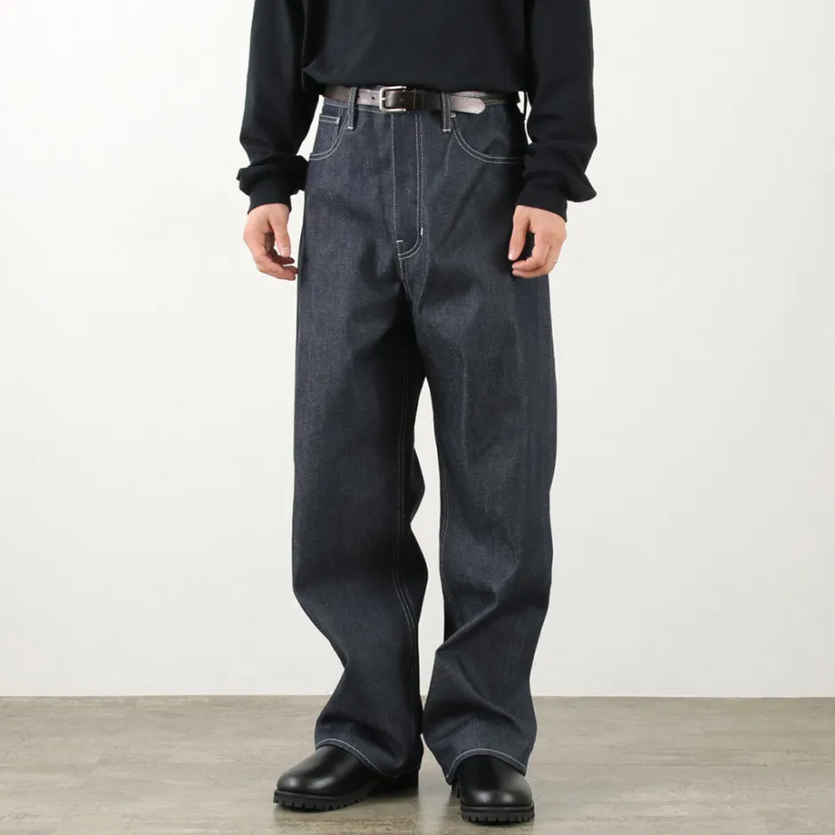 Jeans^SON OF THE CHEESE / Wide 5 Pocket Pants denim