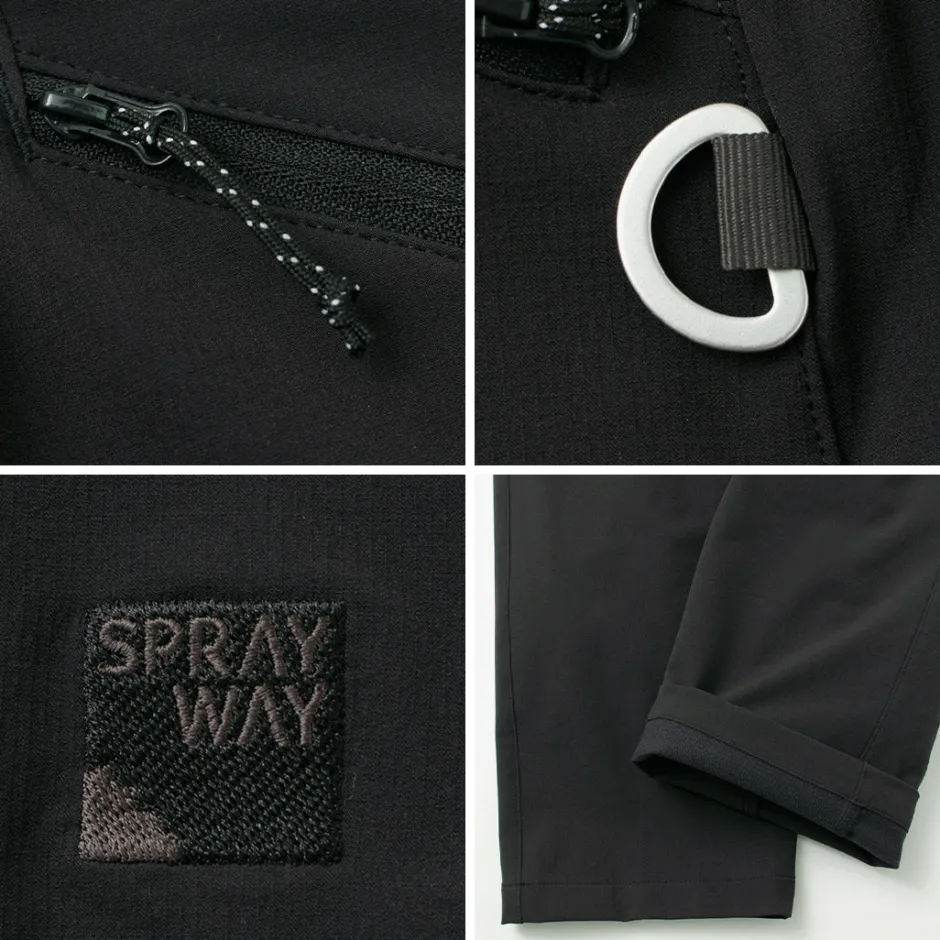 Trousers^SPRAY WAY / Compass Versa Pants black