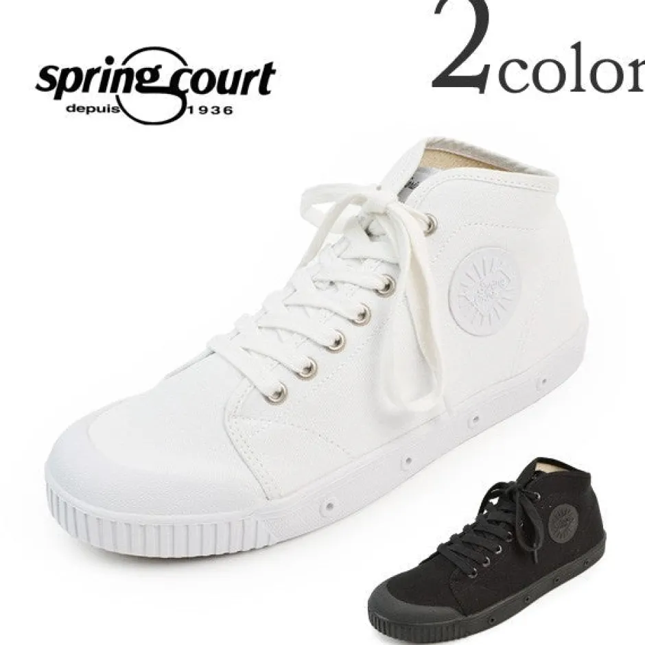 Sneakers^SPRING COURT / B2 Mid Cut Canvas Sneakers