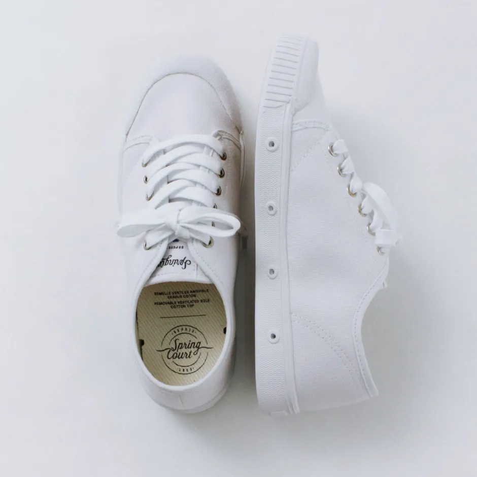 Sneakers^SPRING COURT / G2 Low Cut Canvas Sneakers