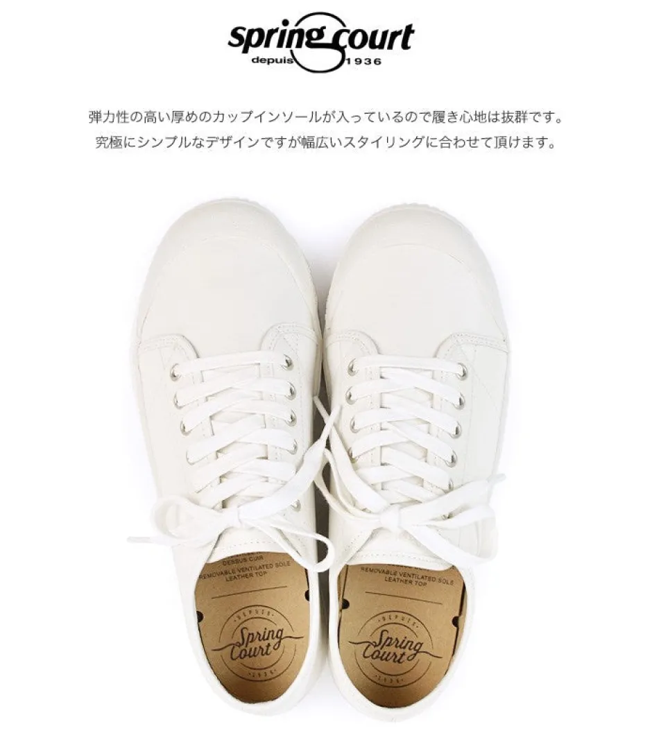 Sneakers^SPRING COURT / G2 Low Cut Leather Sneakers