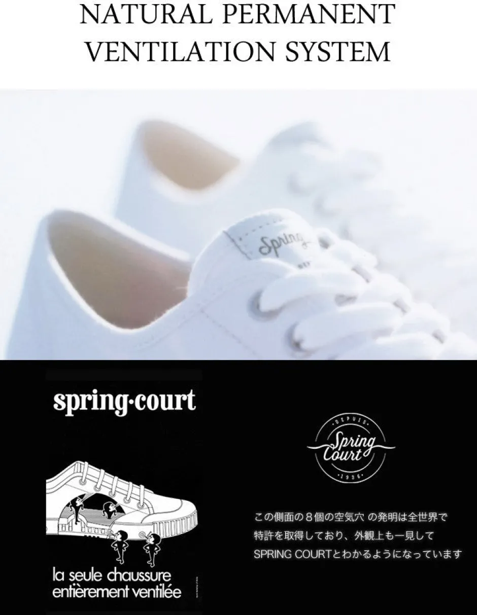 Sneakers^SPRING COURT / G2 Low Cut Leather Sneakers