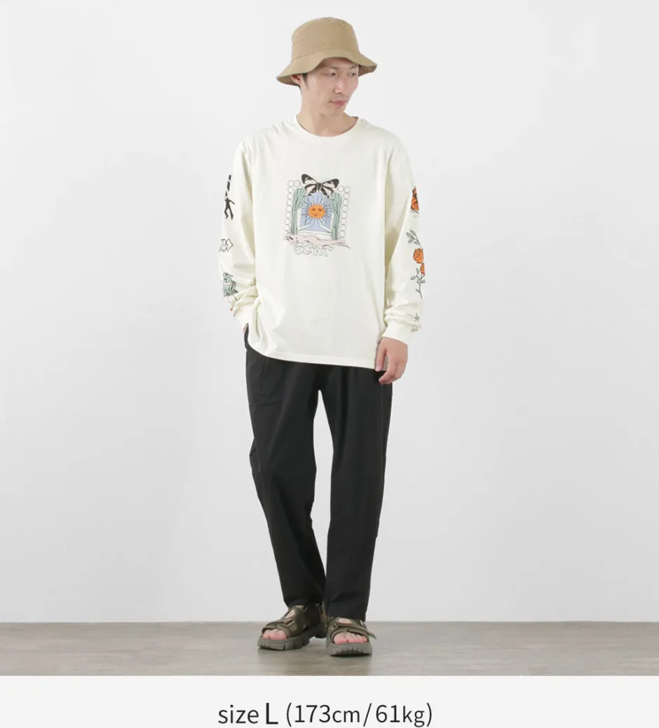 T-Shirts^STAY CREATIVE Co. / Window Long Sleeve T-Shirt beige