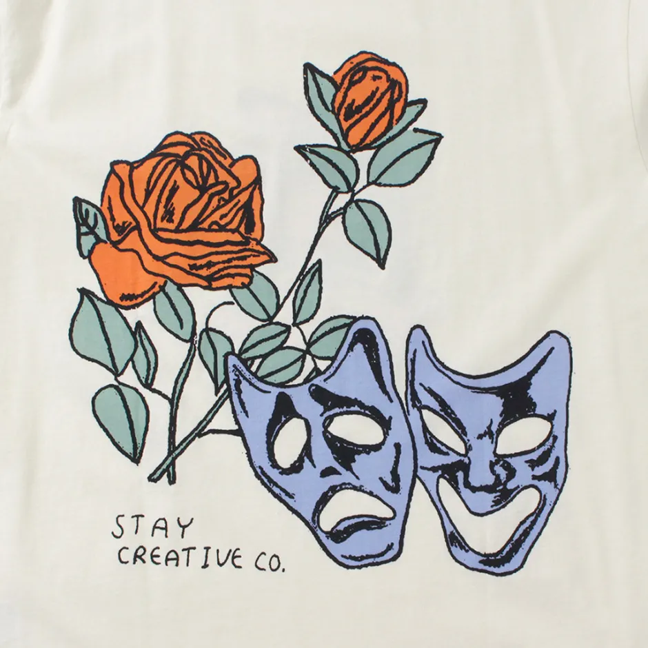 T-Shirts^STAY CREATIVE Co. / Window Long Sleeve T-Shirt beige