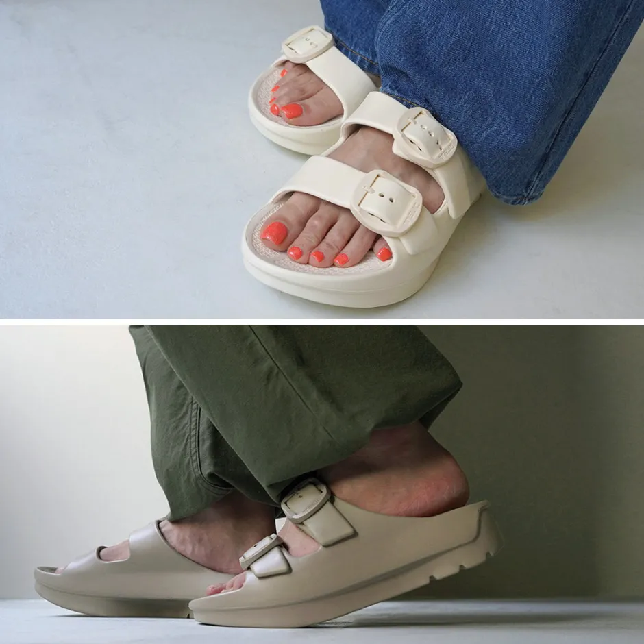Sandals^TELIC / Double Buckle 2 Recovery W Buckle Sandal