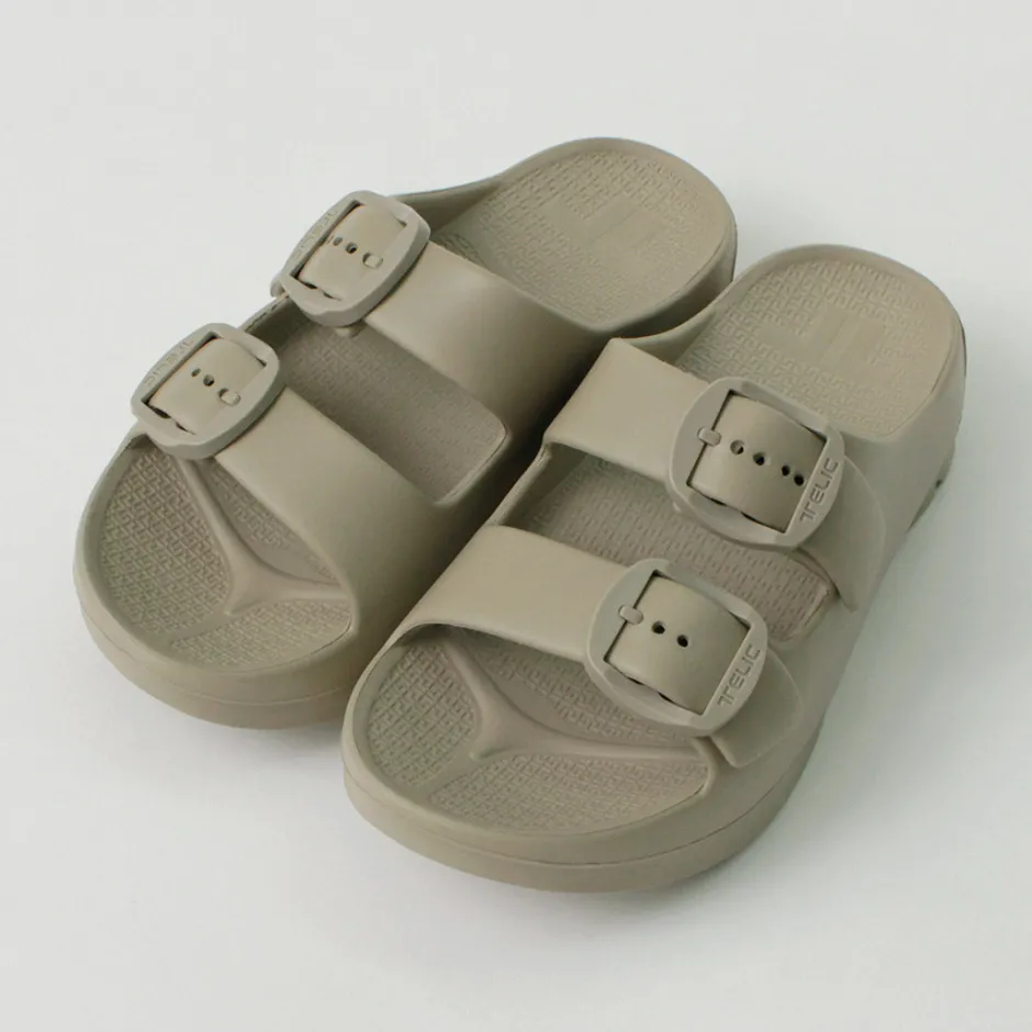 Sandals^TELIC / Double Buckle 2 Recovery W Buckle Sandal