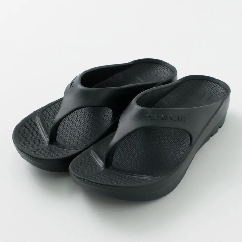 Sandals^TELIC / Double Flip Flop Recovery Platform Sandals