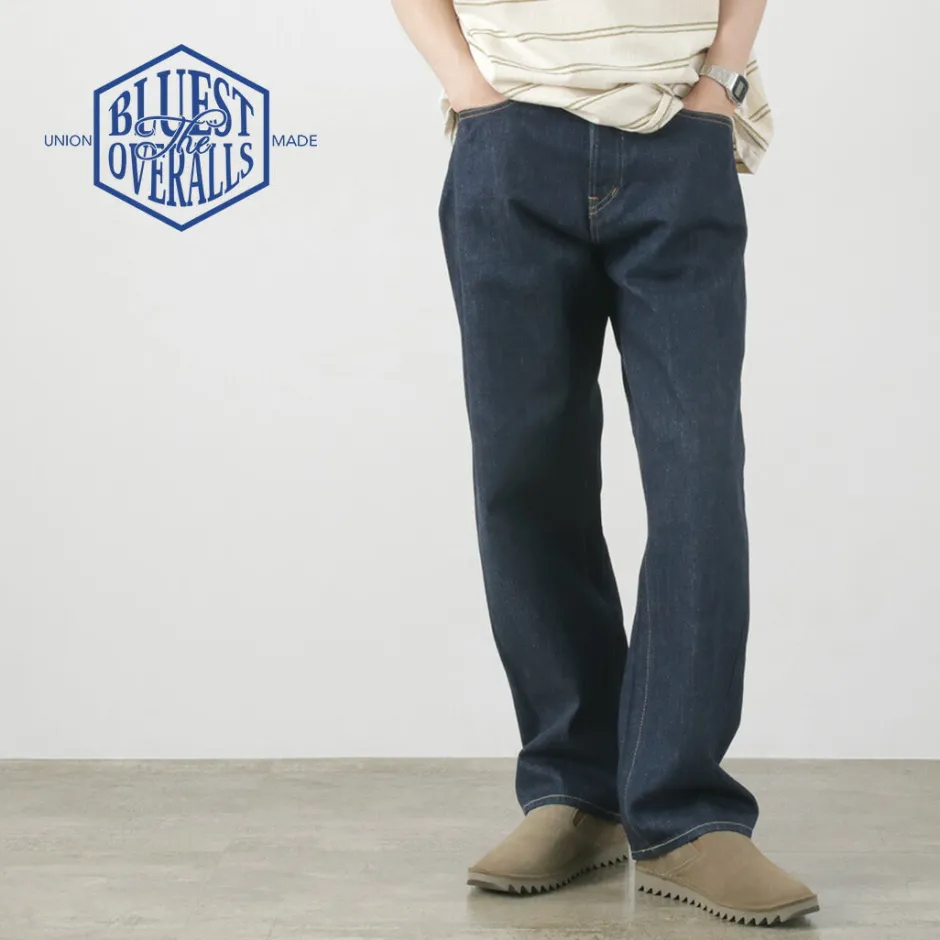 Trousers^THE BLUEST OVERALLS / Big Silhouette Denim Pants indigo