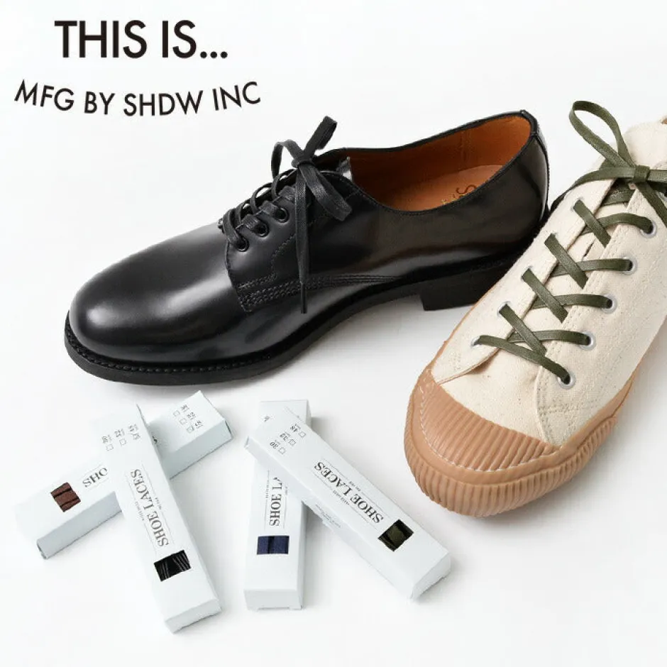 Other Goods^THIS IS... / Waxed Dress Flat Shoe Lace