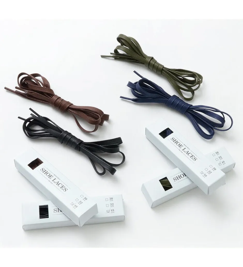 Other Goods^THIS IS... / Waxed Dress Flat Shoe Lace