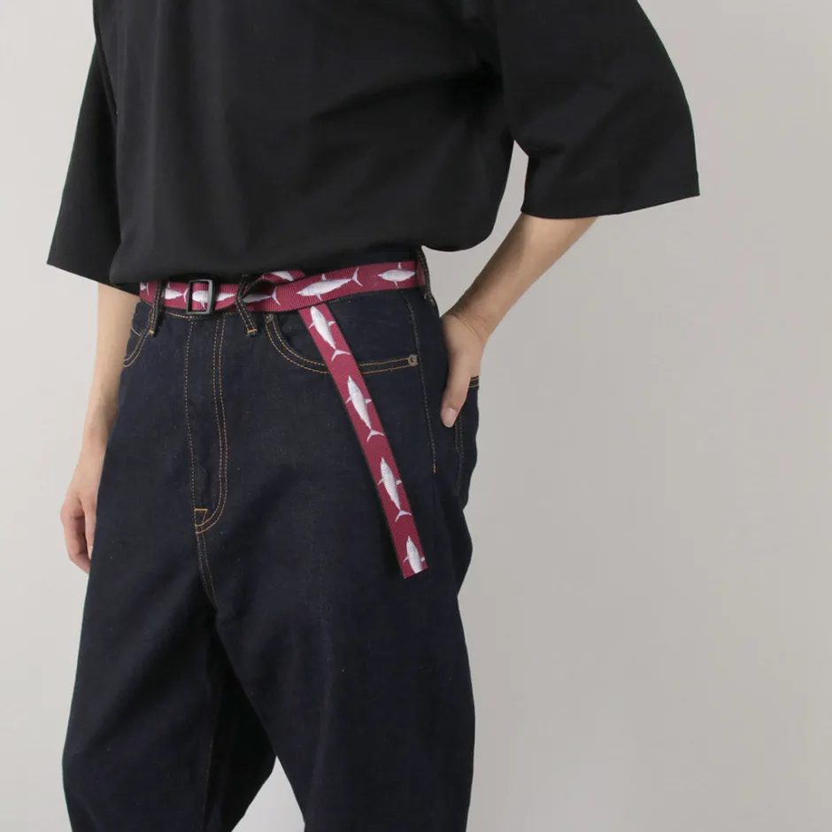 Belts^THOMAS BATES / Printed Slider Belt