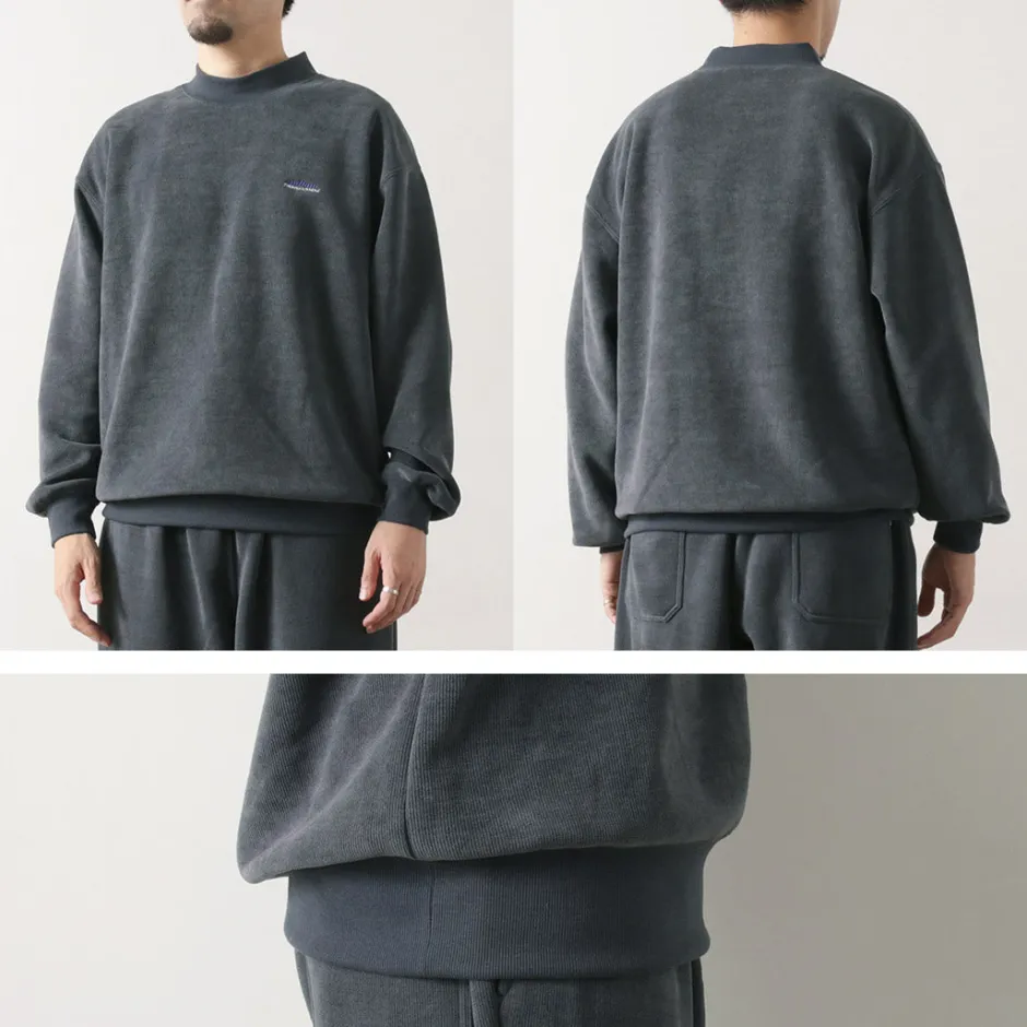 Trousers | Sweatshirts^THOUSAND MILE / Knit Fleece Mock & Long Pants Setup