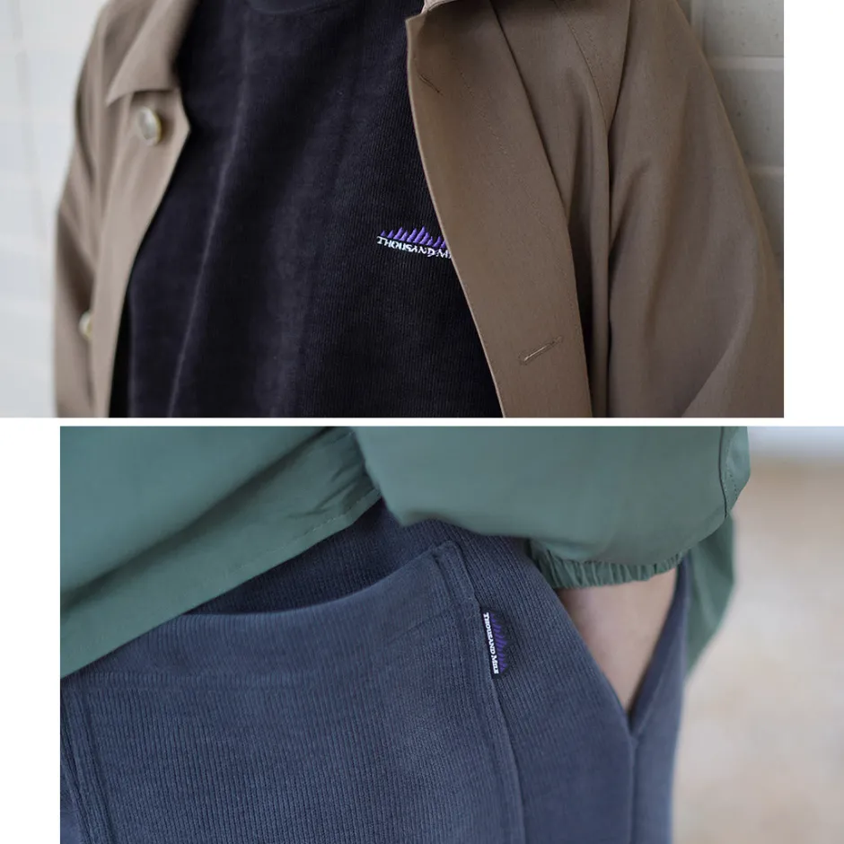 Trousers | Sweatshirts^THOUSAND MILE / Knit Fleece Mock & Long Pants Setup