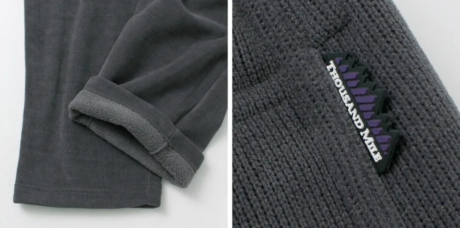 Trousers | Sweatshirts^THOUSAND MILE / Knit Fleece Mock & Long Pants Setup