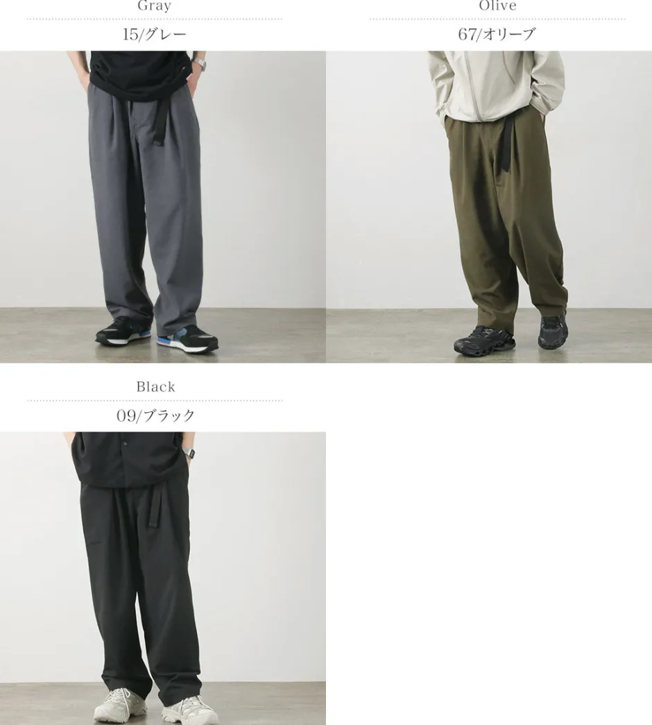 Trousers^THOUSAND MILE / Long Wide Pants