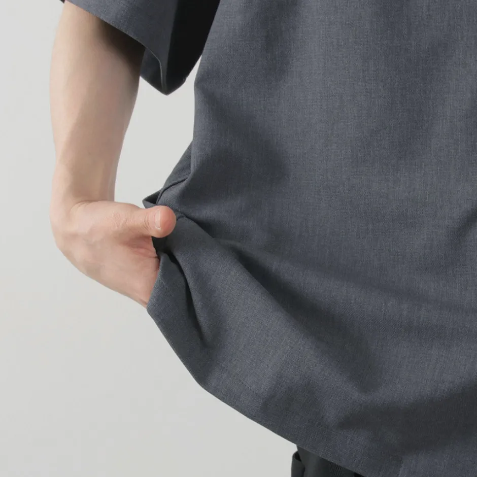Shirts^THOUSAND MILE / Short Sleeve Open Collar Shirt