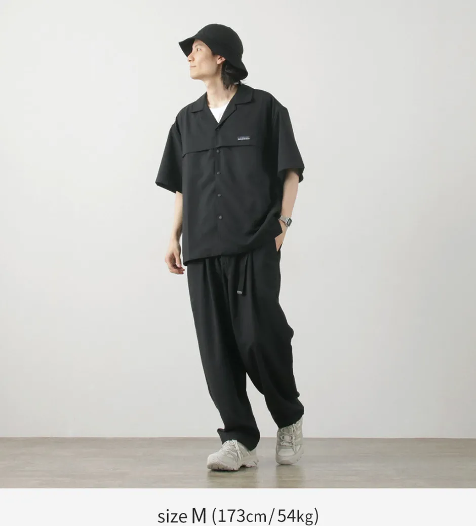 Shirts^THOUSAND MILE / Short Sleeve Open Collar Shirt