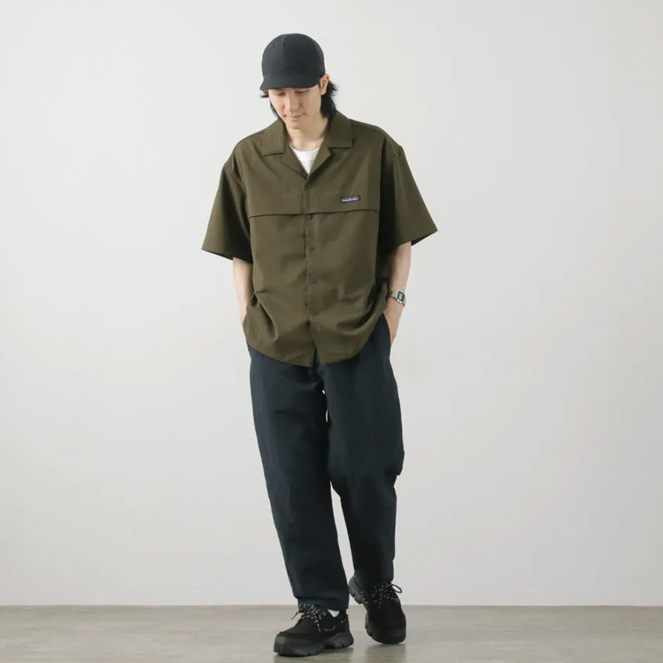Shirts^THOUSAND MILE / Short Sleeve Open Collar Shirt