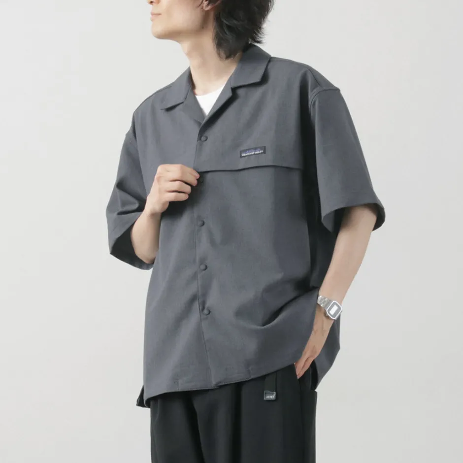 Shirts^THOUSAND MILE / Short Sleeve Open Collar Shirt