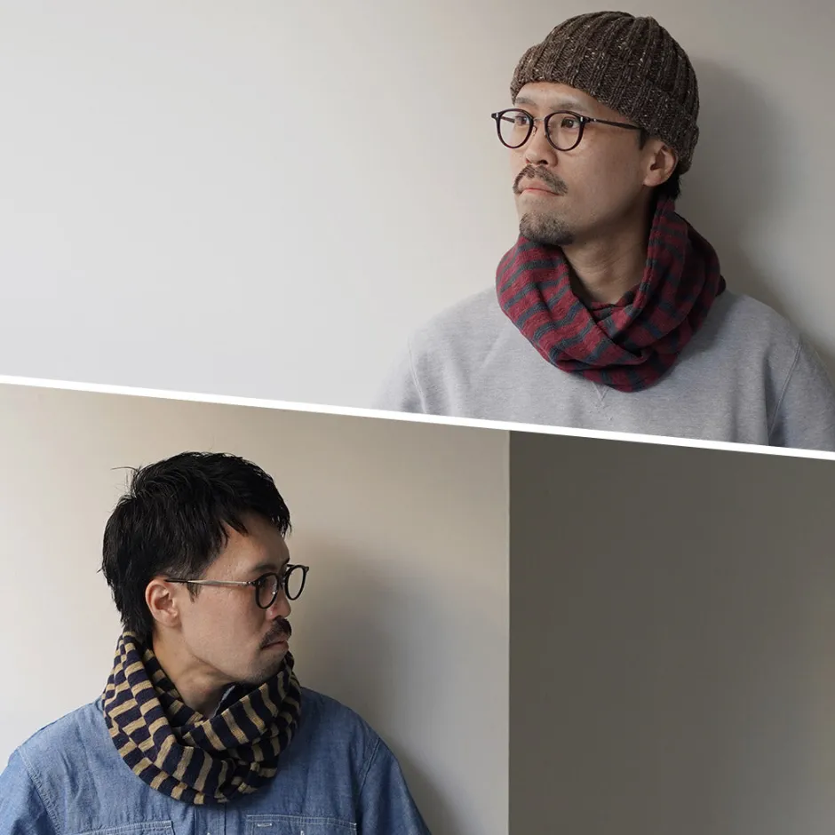 Scarfs^TIEASY / Double-faced Snood