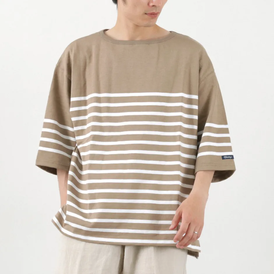 T-Shirts^TIEASY / HDCS Big Katanuki Boat Neck T-Shirt