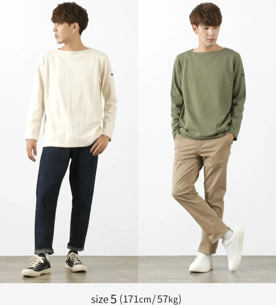 T-Shirts^TIEASY / HDCS Boatneck Basque Shirt