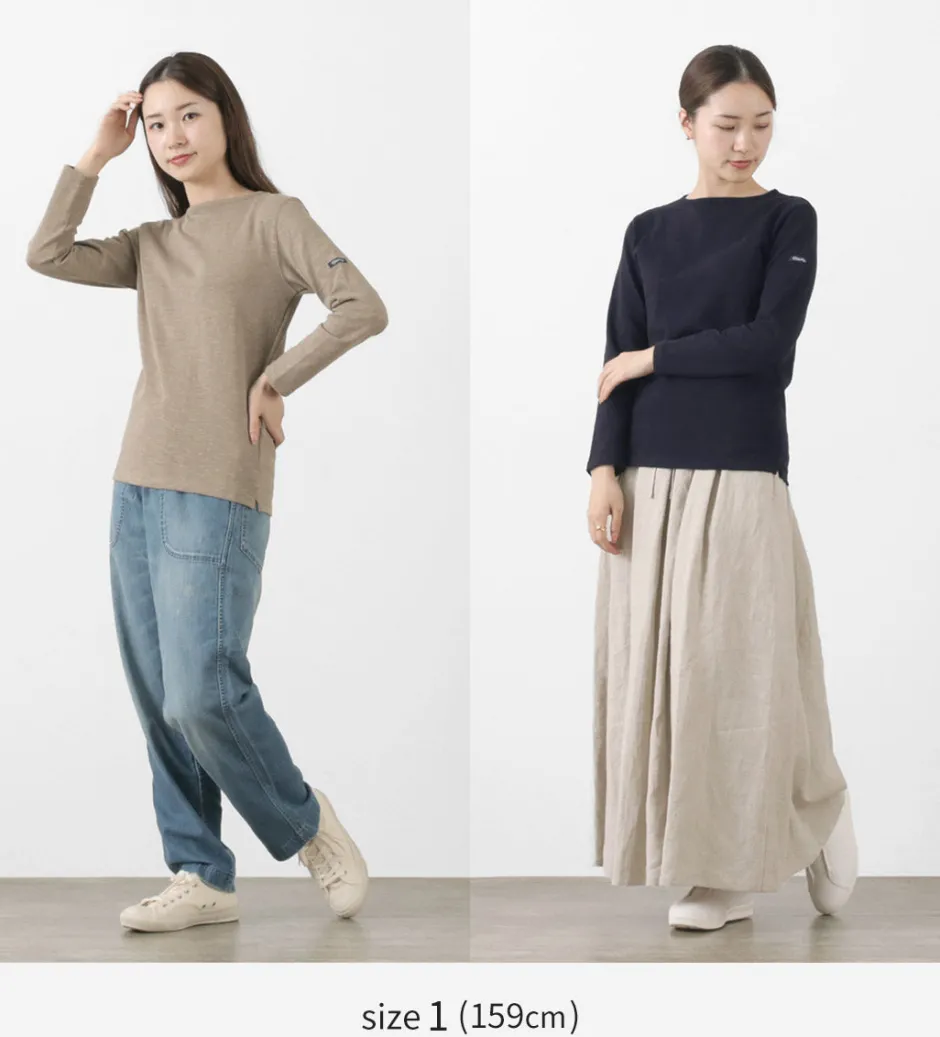 T-Shirts^TIEASY / HDCS Boatneck Basque Shirt
