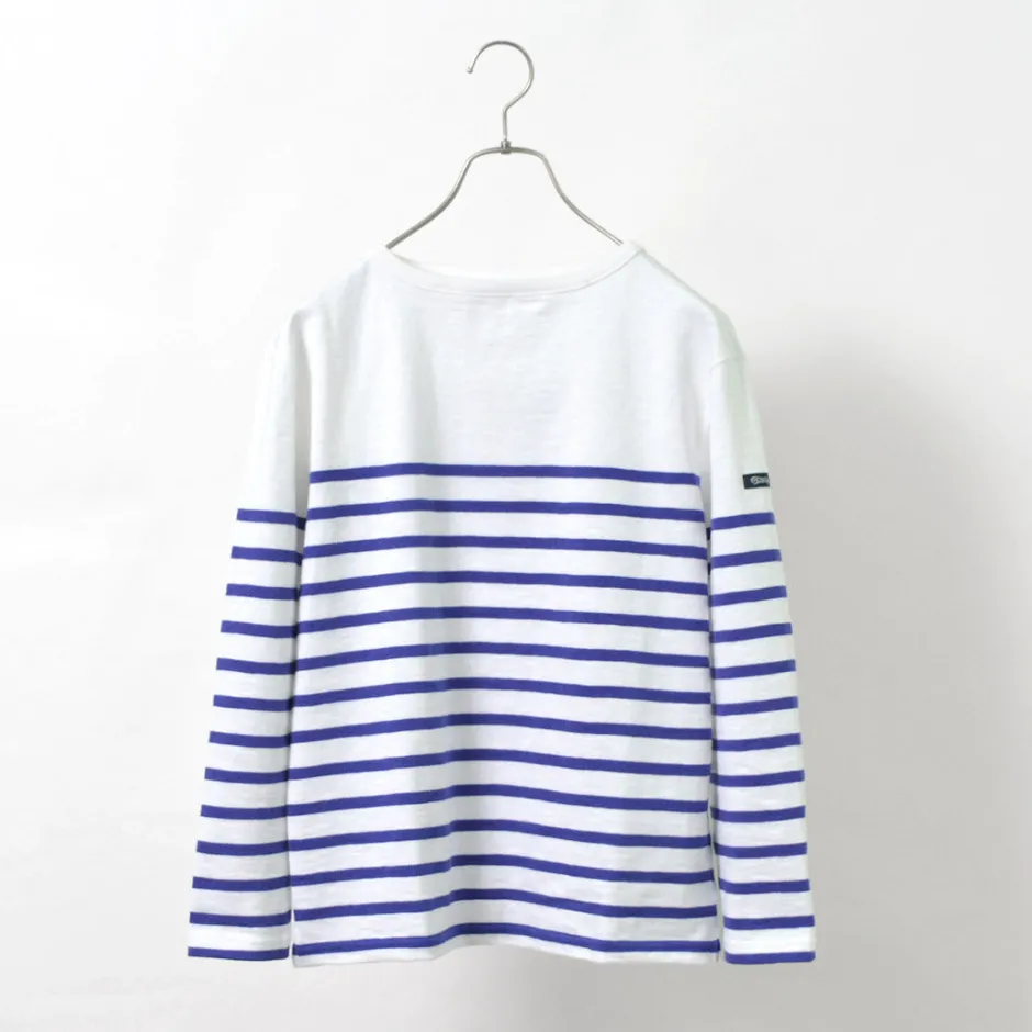 T-Shirts^TIEASY / HDCS Katanuki striped basque shirt