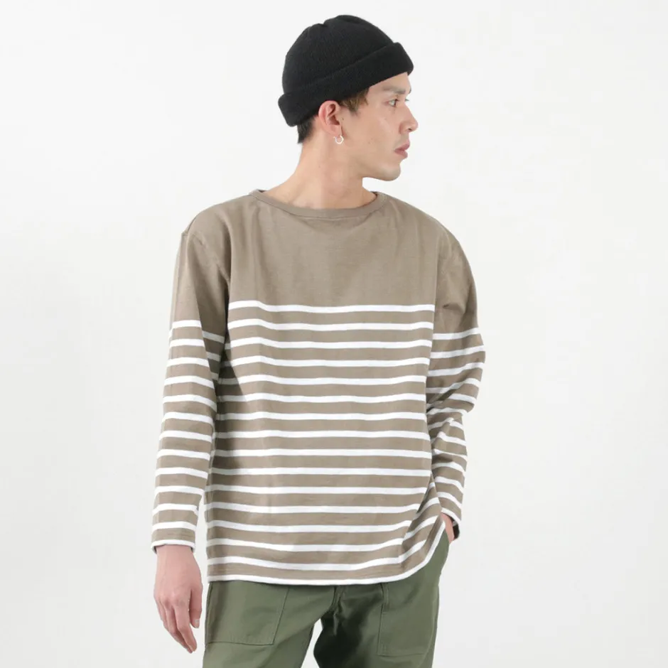 T-Shirts^TIEASY / HDCS Katanuki striped basque shirt