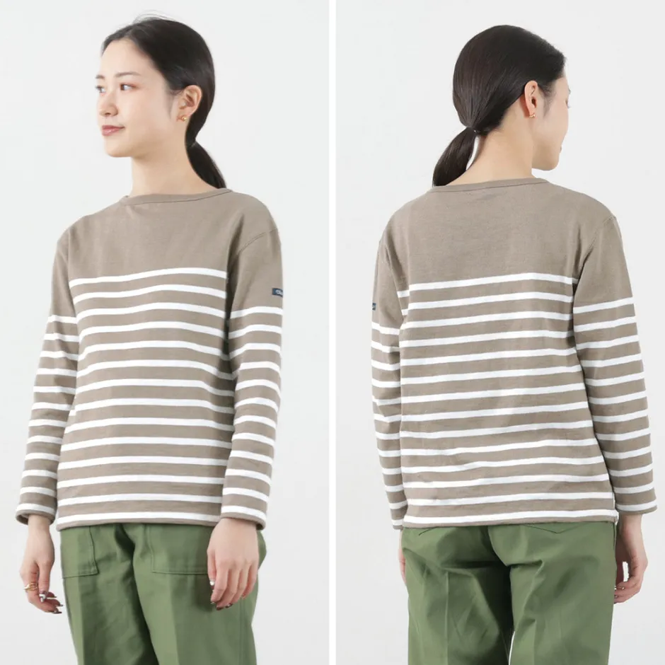 T-Shirts^TIEASY / HDCS Katanuki striped basque shirt