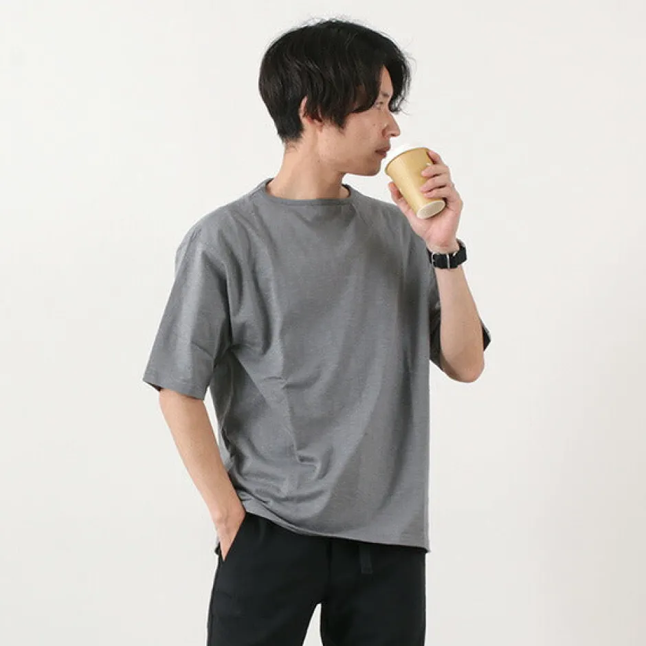 T-Shirts^TIEASY / TE001SS HDCS Light Big Boat Neck T-Shirt