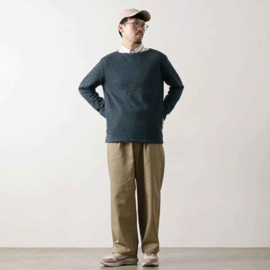 T-Shirts^TIEASY / Original Boat Neck Shirt