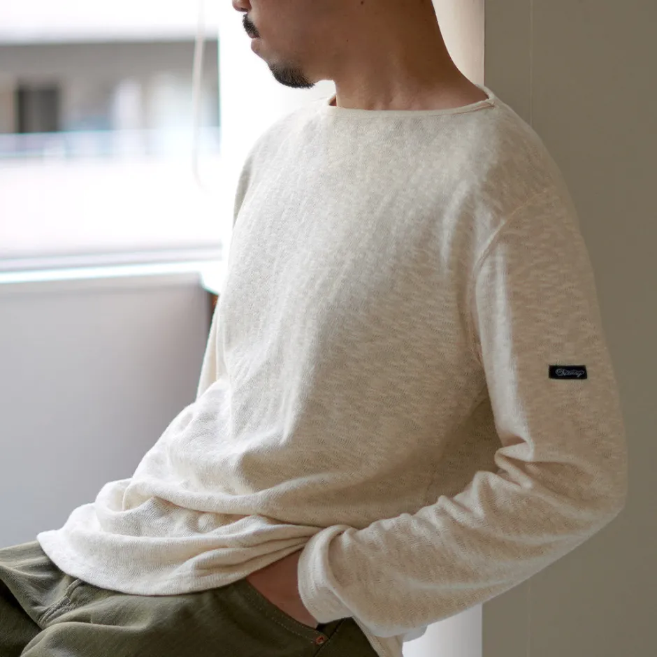 T-Shirts^TIEASY / Original Boat Neck Shirt