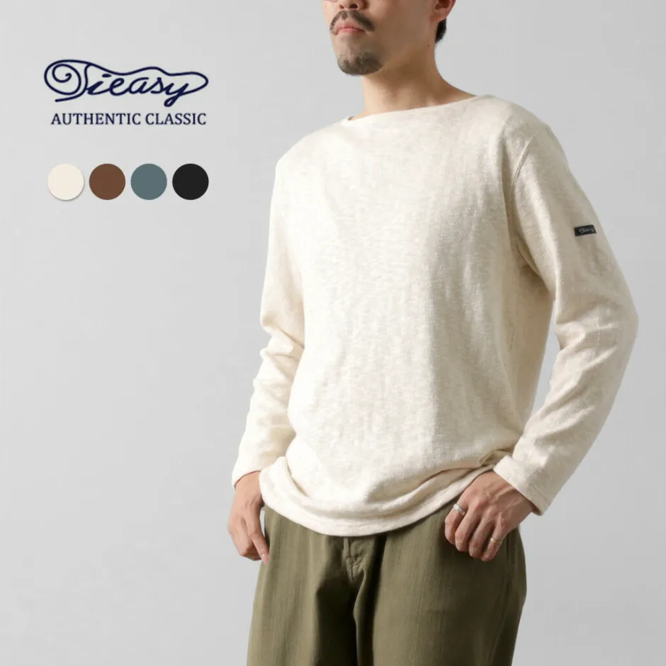 T-Shirts^TIEASY / Original Boat Neck Shirt