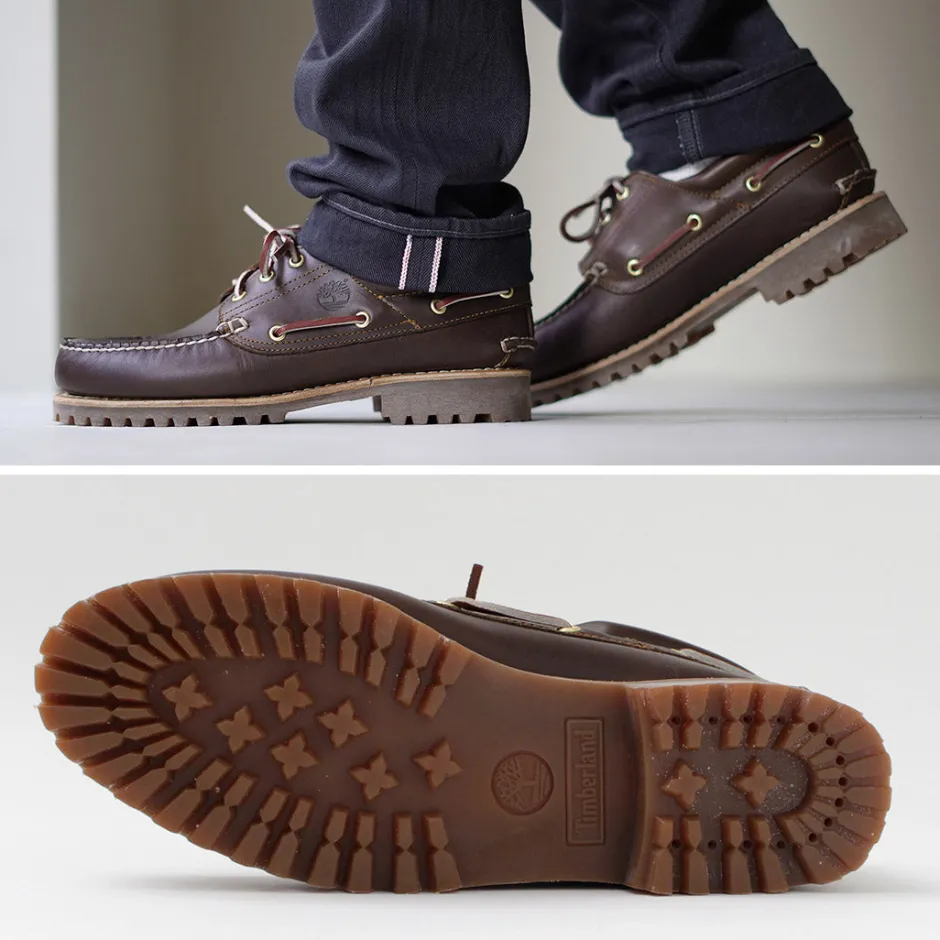 Leather Shoes & Boots^TIMBERLAND / Authentics 3 Eye Classic Lug brown
