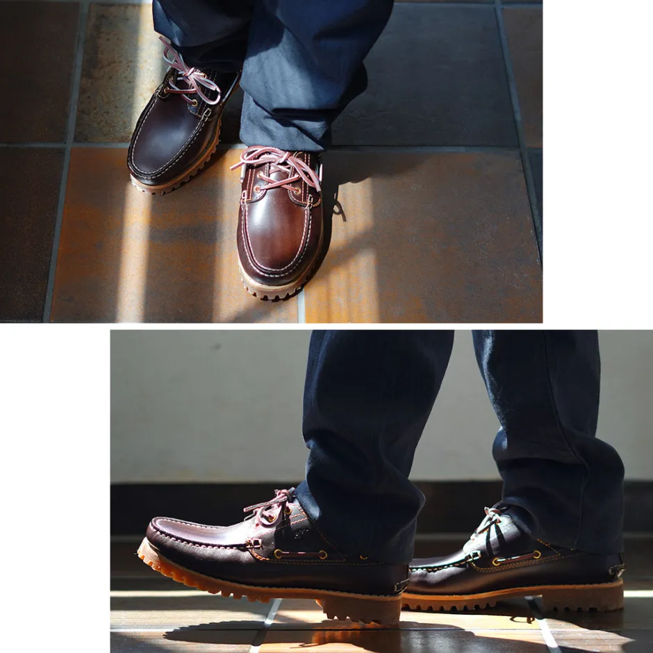 Leather Shoes & Boots^TIMBERLAND / Authentics 3 Eye Classic Lug brown